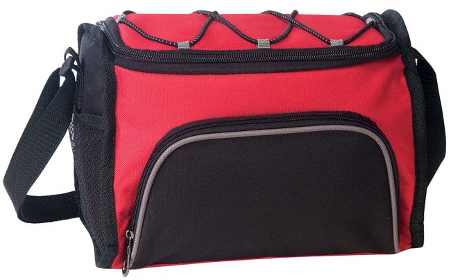 The Colorado 6 Pack Polyester Cooler 9.5" x 6.5" 